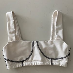 Weworewhat Corset Top Brushed Poly 🤍